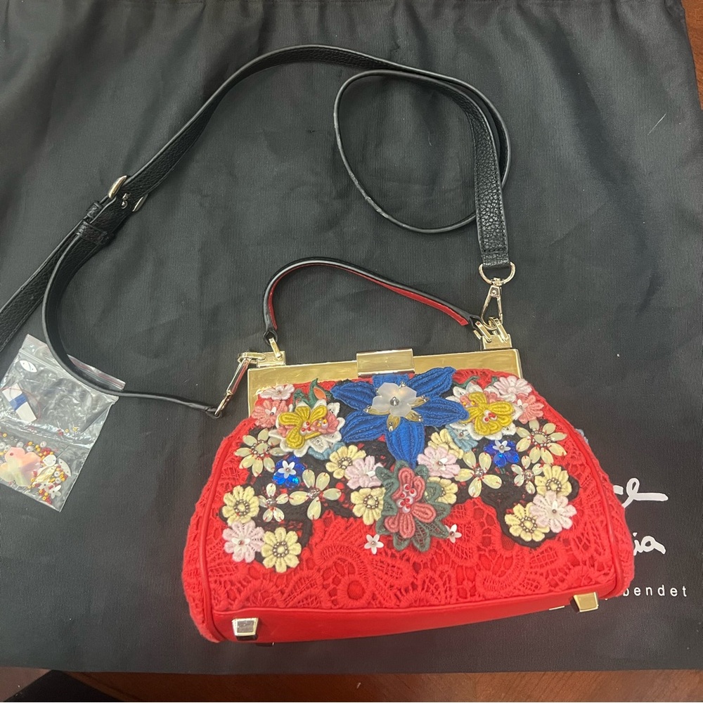 Alice + Olivia embroidered handbag